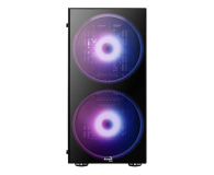 AEROCOOL Python ARGB Czarna Mid Tower AEROPGSPYTHON-G-BKRG - 623760 - zdjęcie 2